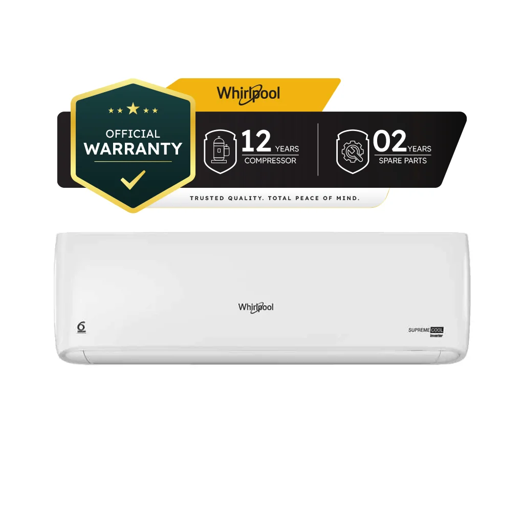 Whirlpool 1.5 Ton Supreme Cool Pro 3S Copr Inverter Air Conditioner