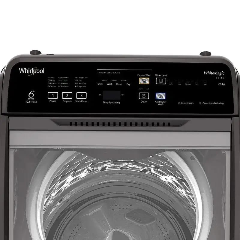 Whirlpool Whitemagic Elite 7.5Kg Top Load Washing Machine - Image 3