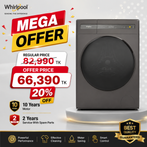 Whirlpool Sanicare WDC v11704RG-D (11 Kg) Front Load (With Heater) Washing Machine