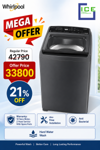 Whirlpool Stain wash Royal Plus Load Washing Machine with In-Built Heater | 7.5 KG