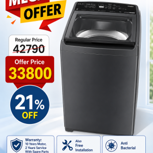 Whirlpool Stain wash Royal Plus Load Washing Machine with In-Built Heater | 7.5 KG
