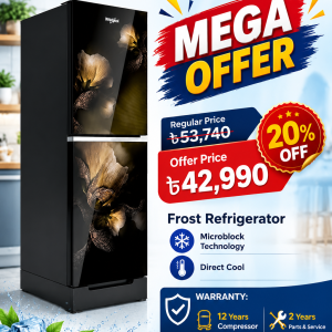 Whirlpool Fresh Magic Pro 278L Glow Refrigerator