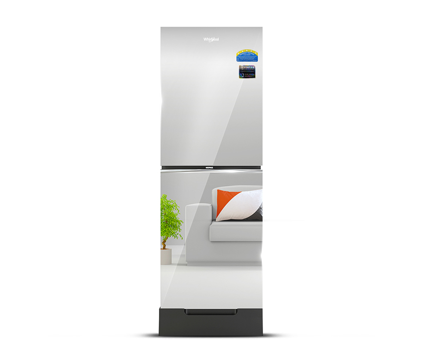 Whirlpool Refrigerator Fresh Magic Pro 278L GD Inv Mirror - Image 2