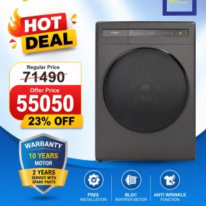 Whirlpool Sanicare WFC 90604RT-D (9 Kg) Front Load (With Heater) Washing Machine