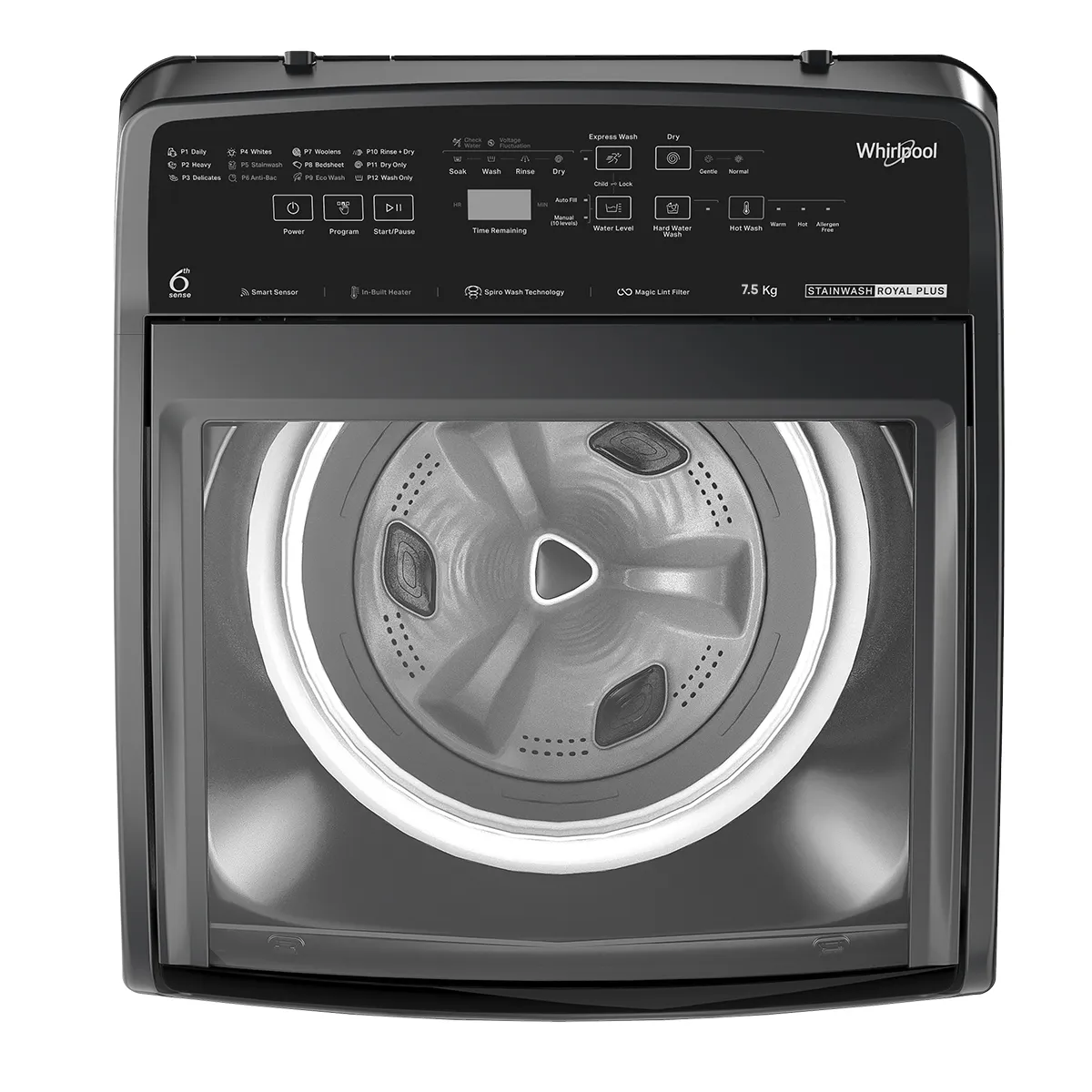 Whirlpool Stain wash Royal Plus Load Washing Machine with In-Built Heater | 7.5 KG - Image 4
